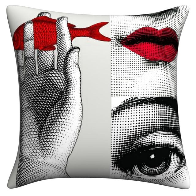 Dropshipping Linen Pillowcase Italian lina Series for Art Bedroom A Living Room Home Hall Decorative Cushion Pillow Cover XZ