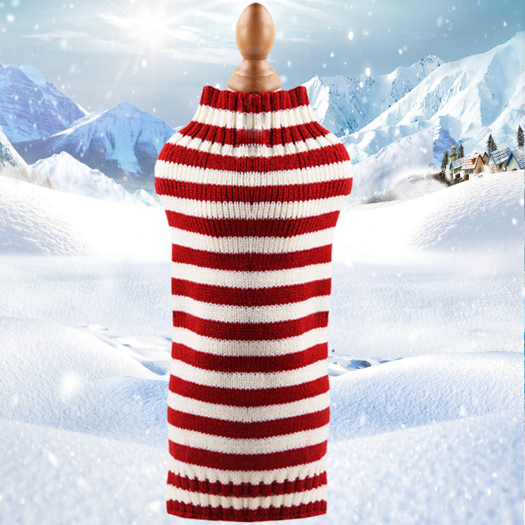 Imitation Cashmere Twisted Rope Pet Sweater, Dog Clothes, Pet Products