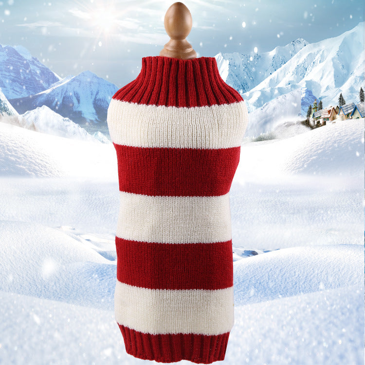 Imitation Cashmere Twisted Rope Pet Sweater, Dog Clothes, Pet Products