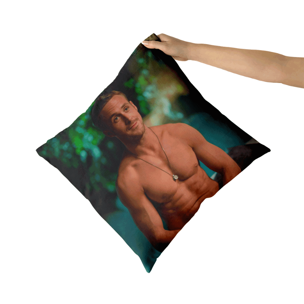 Ryan Gosling topless Cover Printing Throw Pillow Case Cushion Cover Home Decoration Pillowcase Personalized gift
