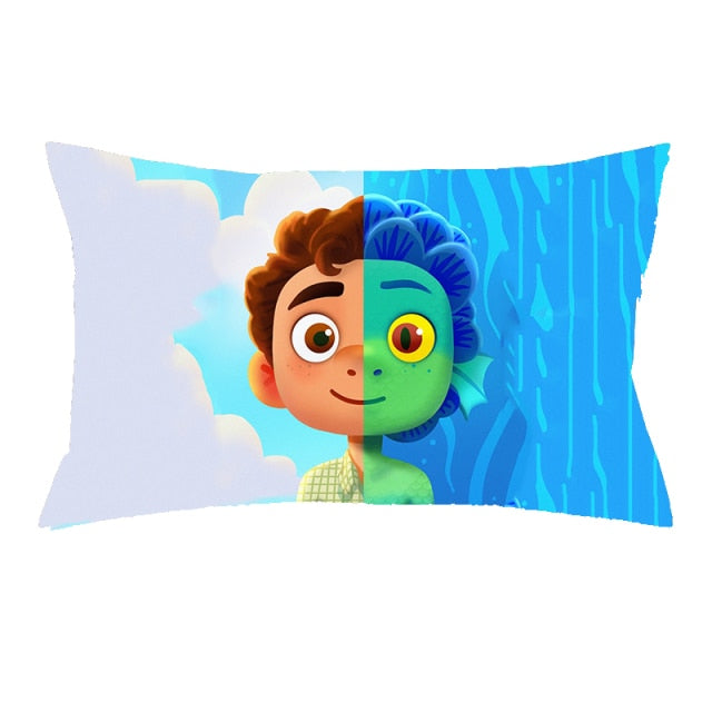 Disney Pixar Luca Cushion Cover Pillowcase Print Pillow Case Decor Sofa Throw Pillows Room Pillow Cover Decorative Wholesale