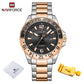 NAVIFORCE Luxury Brand Male Calendar Quartz Watch for Men Business Watches Luminous Military Waterproof Clock Relogio Masculino