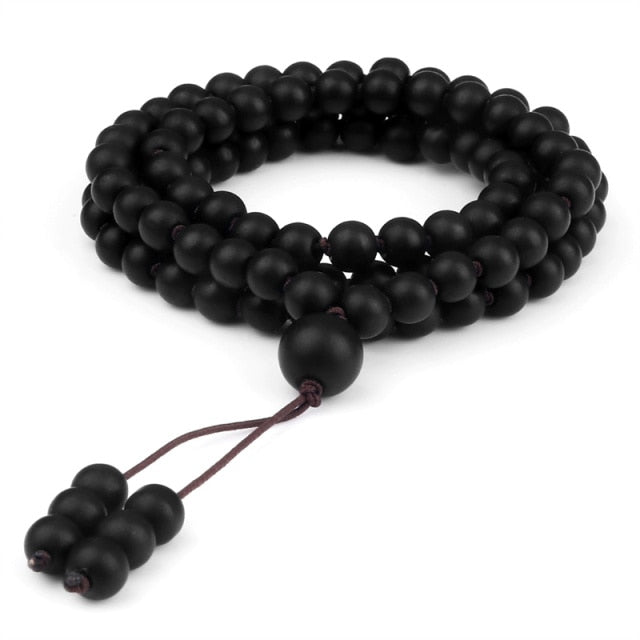 9Style 108 Mala Beads Bracelets For Women Men Buddha Natural Tiger Eye Matte Lava Stone Charm Necklace Fashion Bracelet Jewelry