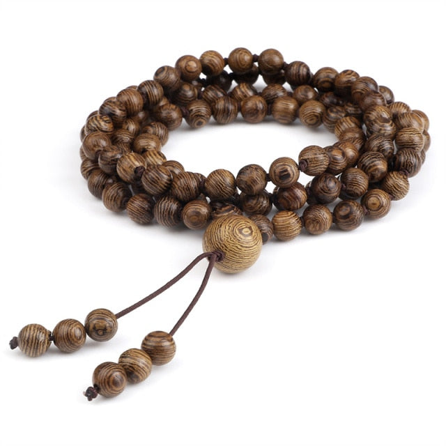 9Style 108 Mala Beads Bracelets For Women Men Buddha Natural Tiger Eye Matte Lava Stone Charm Necklace Fashion Bracelet Jewelry